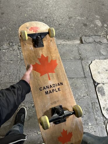 Skeytbordlar: Skateboard – Canadian Maple - Taxta: “CANADIAN MAPLE” yazılı — 4