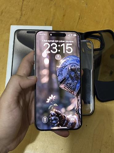ipone: IPhone 15 Pro Max, 256 GB, Natural Titanium, Face ID — 2