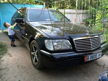 Mercedes-Benz: Mercedes-Benz S-Class: 1998 г., 5 л, Автомат, Бензин, Седан