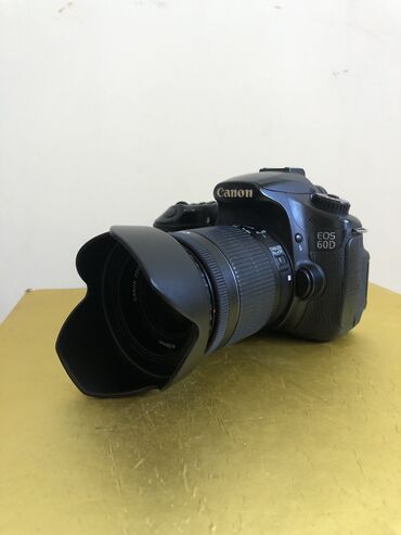 fotoapparat canon: Canon 60D 18:55 Obyektif Ile Birlikde Ideal Vezyetde Tecili Satulir