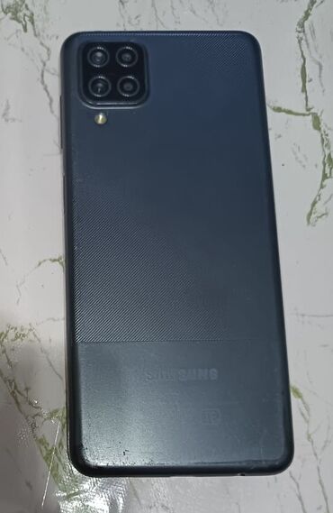 телефон с определителем номера: Samsung Galaxy A12, 32 GB, rəng - Qara