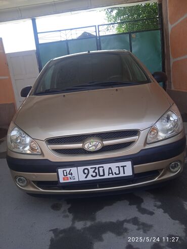 Hyundai: Hyundai Getz: 2006 г., 1.4 л, Механика, Бензин, Хэтчбэк