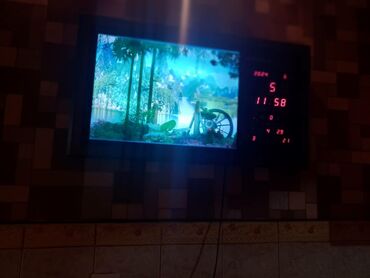 кранштейн телевизор: Часы 60 на 35 с музыкой и время показывает