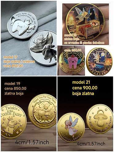 mbappe extra sticker: Set kolekcionarskih “Tooth Fairy” i “Schnullerfee” žetona – suvenir i — 1