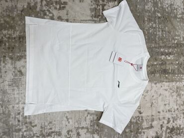 Футболки: Мужская футболка, XL (EU 42), Li-Ning, Новый, цвет - Белый