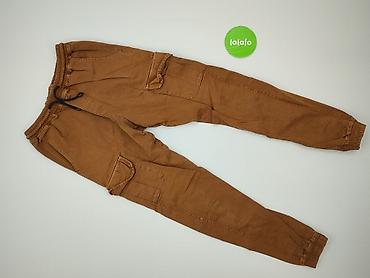 sweatpants brown: Spodnie cargo damskie, rozmiar M — 2