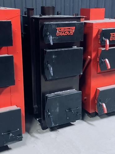 козье: Твердотопливный котёл Новый, Бренд: Thermo Gradua, Для дома, Тип управления: Механический — 2