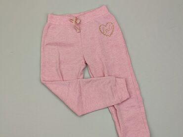 spodnie dresowe dziecięce: Sweatpants, 4-5 years, 104/110, condition - Good