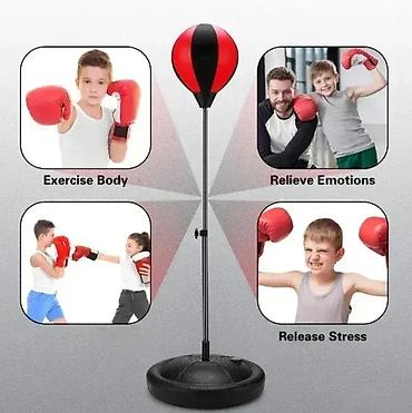 Sports & Leisure: Bokserski set za decu 🥊 Dečiji set za boks. 🆕 Novo, u originalnom — 1