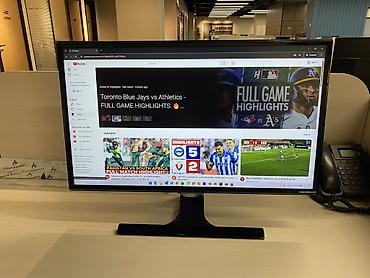 Мониторы: Samsung 27" Full HD İdeal Vəziyyətdə Monitor (LS27E390) Şəxsi — 3