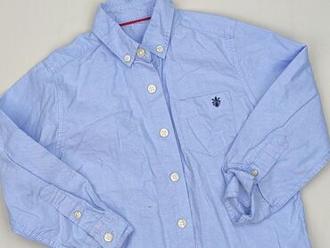bluzki tom tailor: Shirt 3-4 years, condition - Very good, pattern - Without pattern, color - Blue