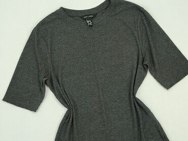 krotka bluzki z bufiastymi rękawami: Блуза жіноча, New Look, L, стан - Хороший