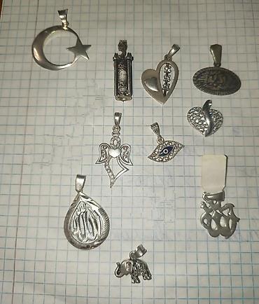 Серебряные наборы украшений: Набор украшений, Женские, Новый — 11