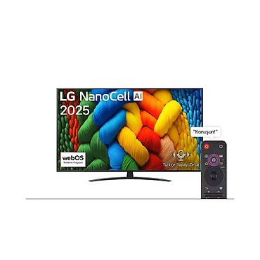 lg tv 82 ekran: Televizor LG 65NANO81A6A LG 65NANO81A6A 65 düymlük NanoCell 4K Smart — 1