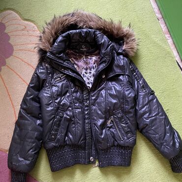 зимний куртка женский: Пуховик, S, M