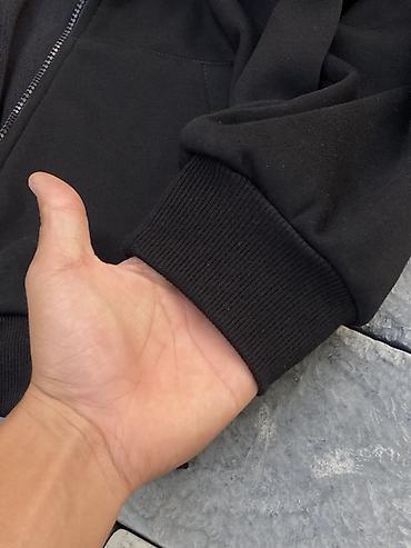 зимние толстовки: Мужская толстовка, M, L, XL, Новый, цвет - Черный, Самовывоз, Бесплатная доставка, Платная доставка — 9