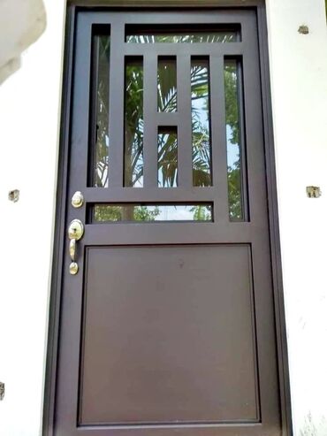 Giriş qapıları: Mənzil üçün Yeni Giriş qapısı Zamok ilə, Zəmanətli, Pulsuz quraşdırma, Rayonlara çatdırılma — 4