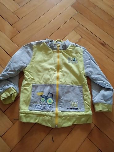 Uşaq üçün yüngül jaket/svitşot - Model: fermuarlı, uzunqollu -