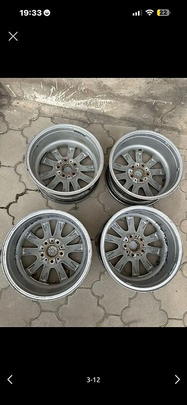 bmw 3: Литые Диски R 17 BMW, Комплект, отверстий - 5, Б/у — 2