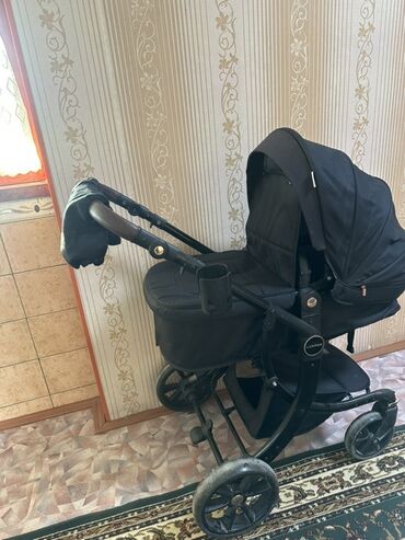 сколько стоит игровой комп: Коляска, цвет - Черный, Б/у