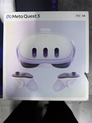 VR көз айнек: Meta Quest 3 с 512 ГБ памяти – это шлем виртуальной реальности