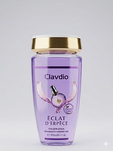 dolce gabbana etirleri: Clavdio Fragrance Shower Gel – 250 ml (8.5 fl oz) - Növlər: - Éclat — 1