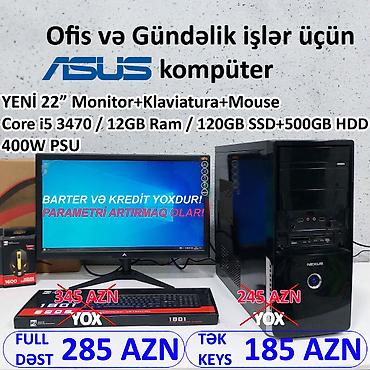 Masaüstü kompüterlər və iş stansiyaları: FÜRSƏTDƏN YARARLANIN!!! BÜTÜN KOMPÜTERLƏR MAYA DƏYƏRİNDƏN AŞAĞI!! ⭐Tək — 1
