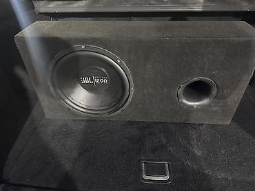 Сабвуфер JBL + усилитель ACV для автомобиля - Сабвуфер JBL GT-X1200 в