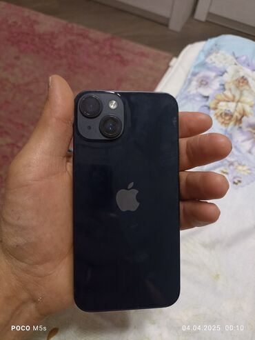 купить телефон айфон 14: IPhone 14, Б/у, 256 ГБ, Черный, Чехол, Кабель, Зарядное устройство, 81 %