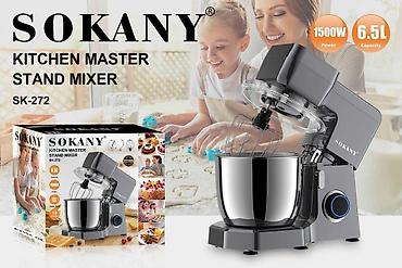 Кухонный планетарный миксер SOKANY Kitchen Master SK-272 - Мощность