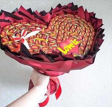 Съедобные букеты: Подарочные композиции из сладостей и декоративных элементов. Что — 4