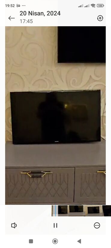 82 ekran tv samsung: İşlənmiş Televizor Samsung 82" Ünvandan götürmə