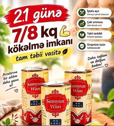 Kökəlmək İstəyənlər üçün Əla seçimdir💊 💊 samyun wan 🍽️ i̇ştahı güclü lalafo.az -da Kökəlmək İstəyənlər üçün Əla seçimdir💊 💊 samyun wan 🍽️ i̇ştahı güclü