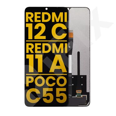 Telefon ekranları: 📱 Ekran Xiaomi Redmi 12C (22126RN91Y) Poco C55 (22127PC95G)