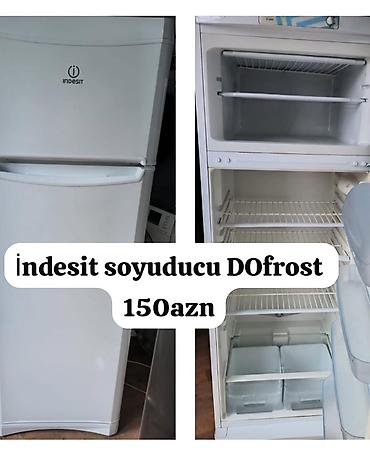 separator nədir: Indesit soyuducu, NoFrost sistemli. - Üst hissədə dondurucu bölmə, alt — 1