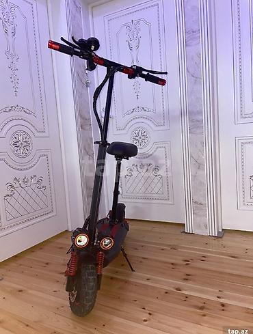 sukuter: Güclü elektrikli skuter - İki parlaq ön fənər və arxa stop işığı – — 6