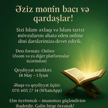 nv academy azərbaycan dili: Xarici dil kursu, Ərəb, Böyüklər üçün