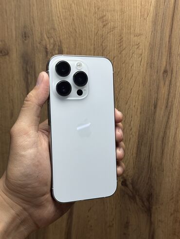 бишкек купить айфон: IPhone 14 Pro, Колдонулган, 512 ГБ, Ак, Коргоочу айнек, Каптама, Бөлүп төлөө менен, 87 %