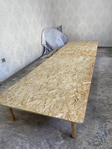 Столы для зала: Стол для зала, Новый, Не раскладной, Прямоугольный — 3