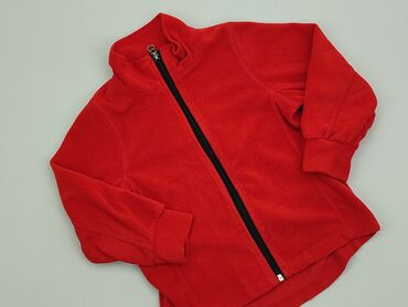 Bluzki: Bluzka 4 lata, wzrost - 104 cm., stan - Bardzo dobry, wzór - Jednolity kolor, kolor - Czerwony