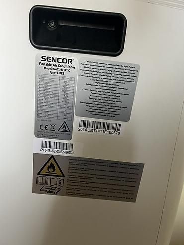 risiver za tv kanale cena: Prenosni klima uređaj Sencor SAC MT4111C (tip EUE2) - Snaga hlađenja — 1