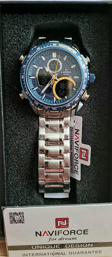 Qol saatları: Yeni, Qol saatı, NaviForce, rəng - Qara -da lalafo.az — 9 Qol saatları: Yeni, Qol saatı, NaviForce, rəng - Qara — 9