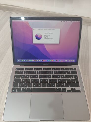 старый компьютер: Ноутбук, Apple, 16 ГБ ОЗУ, Apple M1, 13.3 ", Б/у, Для работы, учебы