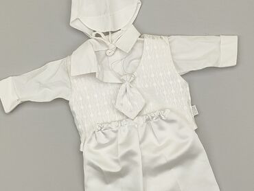 komplet bielizny różowy: Комплект одягу для немовляти, 0-3 міс., стан - Дуже гарний
