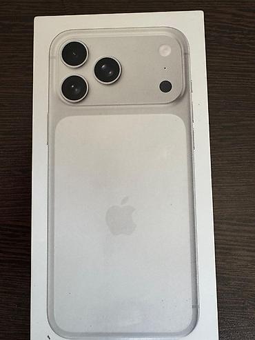 apple usb: IPhone 17 Pro Max, 256 GB, Gümüşü — 1