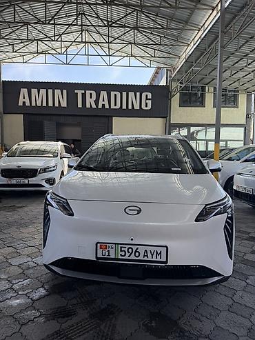 GAC: Электромобиль GAC Aion Y (белый), компактный кроссовер/минивэн с — 2