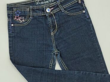 polo ralph lauren jeans straight 650: Spodnie jeansowe, DenimCo, 12 lat, 152, stan - Bardzo dobry