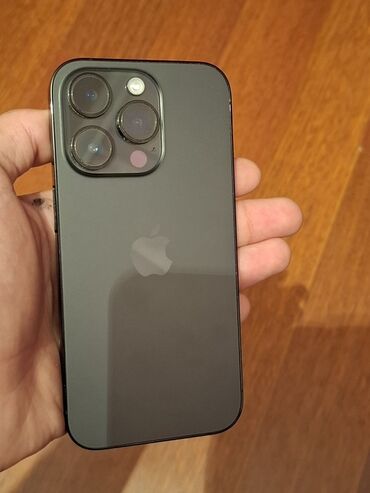 IPhone 14 Pro, 128 ГБ, Black Titanium, Отпечаток пальца, Face ID, С документами