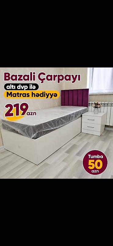 riad mebel: Bazalı çarpayı – altı DVP ilə. Qaldırılan baza bölməsi geniş saxlama — 1