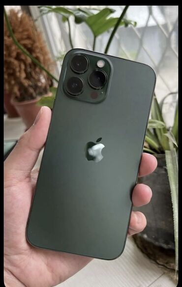 бытовая техника бишкек в рассрочку: IPhone 13 Pro, 128 ГБ, Зеленый, Чехол, 81 %